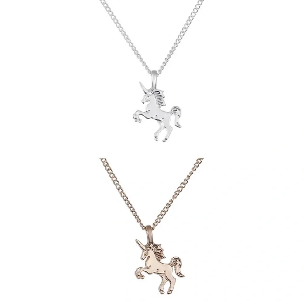 Gold Filled Unicorn Necklace - Picture 2 of 2